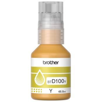 Tinta Brother BTD100Y - Amarillo - BTD100Y
