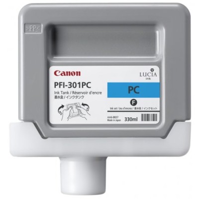 Tinta Canon PFI-301 PC - Cian - 1490B001AA