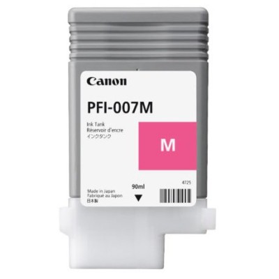 Tinta Canon PFI-007 - Magenta - 90ml - 2145C001