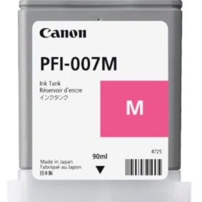 Tinta Canon PFI-007 - Magenta - 90ml - 2145C001