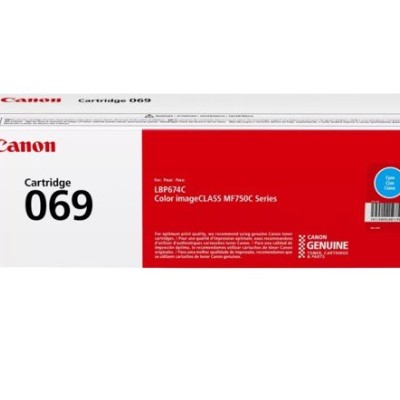 Toner Canon 069 C - Cian - 1900 Páginas - 5093C001AA