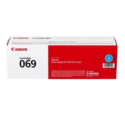 Toner Canon 069 C - Cian - 1900 Páginas - 5093C001AA