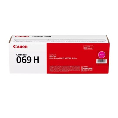 Toner Canon 069 H M - Magenta - 5500 Páginas - 5096C001AA