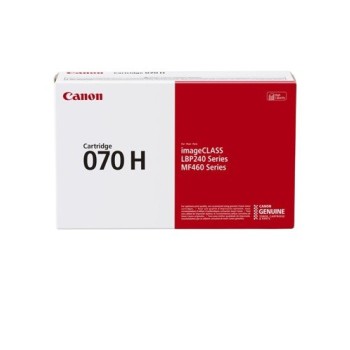 Tóner Canon 070 H Negro - 10200 Páginas - Modelo 5640C001AA