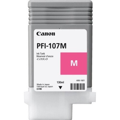 Tinta Canon PFI-107M - Magenta - 130ml - 6707B001