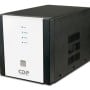 Regulador de Voltaje CDP R-AVR5008 - 5000VA/2500W - 9 Contactos - Blanco y Negro - R-AVR5008