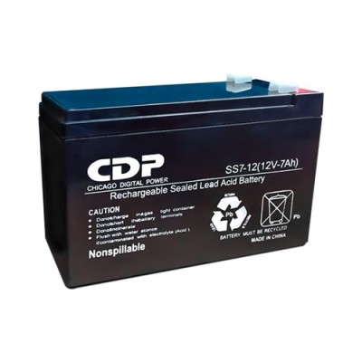 Batería de Reemplazo CDP SLB 12-7.0 - 12V - 7Ah - SLB 12-7.0
