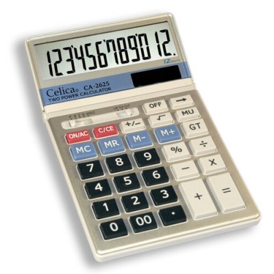 Calculadora de Escritorio Celica CA-2625 - 12 Dígitos - CA-2625