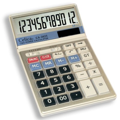 Calculadora de Escritorio Celica CA-2625 - 12 Dígitos - CA-2625