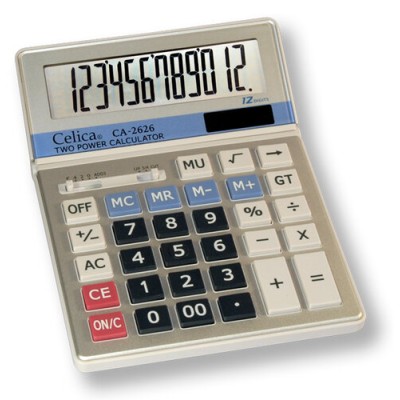 Calculadora de Escritorio Celica CA-2626 - 12 Dígitos - CA-2626