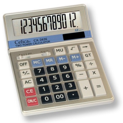 Calculadora de Escritorio Celica CA-2626 - 12 Dígitos - CA-2626