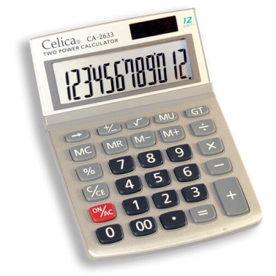 Calculadora de Escritorio Celica CA-2633 - 12 Dígitos - CA-2633