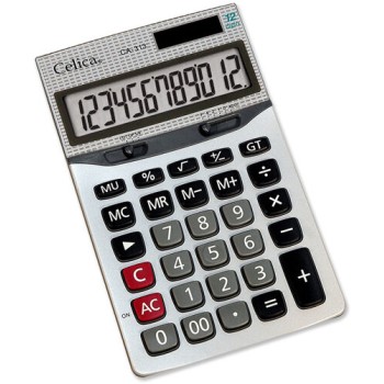 Calculadora de Escritorio Celica 12 Dígitos Modelo CA-313