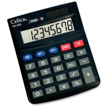 Calculadora Celica CA-323 8 Dígitos - Compacta y Funcional