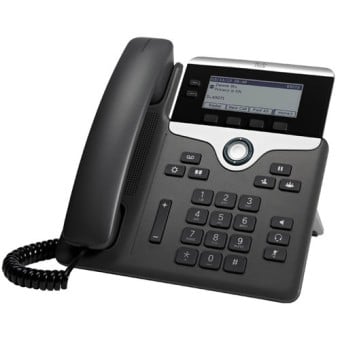 Teléfono IP Cisco 7821 - 2 Líneas con Pantalla 3.5 pulgadas - Modelo CP-7821-K9