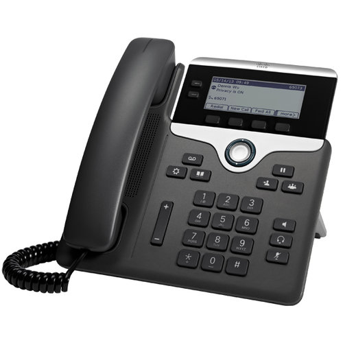 Teléfono IP Cisco 7821 - 2 Líneas con Pantalla 3.5 pulgadas - Modelo CP-7821-K9