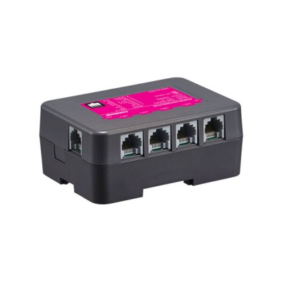 Distribuidor de Piso COMMAX CMD404CFU - Para Conexión de Hasta 4 Monitores - Requiere Fuente RF2A a 24VDC  - CMD-404CFU