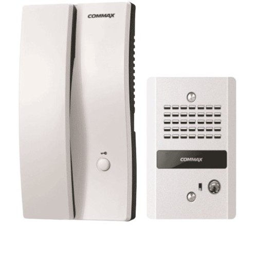 Paquete Interfon y Frente de Calle COMMAX con Apertura de Puerta Modelo DP-2S/DR-2GN