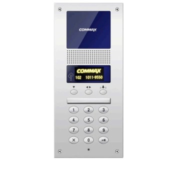 Panel de Audio COMMAX DR2AG - Para Edificios Departamentales - Conexión de Hasta 32 Intercomunicadores - Función de Apertura de Puerta - DR-2AG