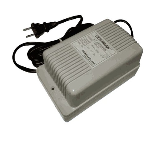 Fuente de Alimentación COMMAX 24V DC 1A Universal Modelo RF-2A