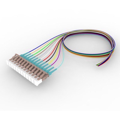 Conector Fibra Óptica CommScope FAXLCUC0C-XXF010 - LC - OM4 - FAXLCUC0C-XXF010