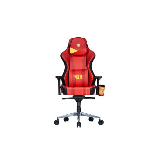 Silla Gamer Cooler Master Caliber X2 Edición Street Fighter 6 Ken - Soporta 150kg - Modelo CMI-GCX2-KEN