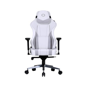 Silla Gamer Cooler Master Caliber X2C - Soporta 150 kg - Blanco con Gris - CMI-GCX2C-GW