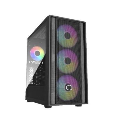 Gabinete Gamer Cooler Master MasterBox 600 - Media Torre - ATX/Micro ATX/E-ATX/ITX - 4x Ventiladores - Panel Lateral - MB600-KGNN-S00 Gabinete Gamer Cooler Master MasterBox 600 - Media Torre - ATX/Micro ATX/E-ATX/ITX - 4x Ventiladores - Panel Lateral - MB600-KGNN-S00