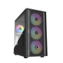Gabinete Gamer Cooler Master MasterBox 600 - Media Torre - ATX/Micro ATX/E-ATX/ITX - 4x Ventiladores - Panel Lateral - MB600-KGNN-S00