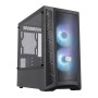 Gabinete Gamer Cooler Master MasterBox MB311L ARGB - Mini Torre - Micro ATX/Mini ITX - 2 Ventiladores - Panel Lateral - MCB-B311L-KGNN-S02