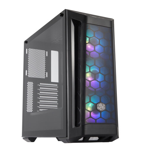 Gabinete Gamer Cooler Master Masterbox MB511 ARGB - Media Torre con 3 Ventiladores RGB - Modelo MCB-B511D-KGNN-RGA