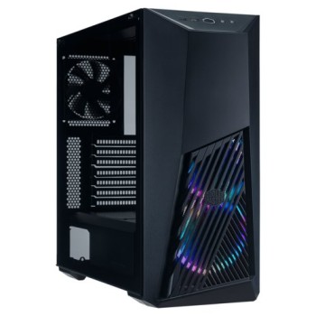 Gabinete Gamer Cooler Master MasterBox K501L ARGB - Media Torre - ATX/E-ATX/Micro-ATX/Mini-ITX/SSI CEB - 2x Ventilador Frontal - Panel Lateral - MCB-K501L-KGNN-SR3