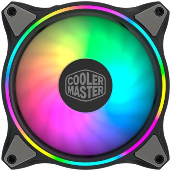 Ventilador Cooler Master MasterFan MF120 Halo - 12cm - 4 Pines - RGB - MFL-B2DN-18NPA-R1