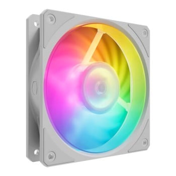 Ventilador Cooler Master Mobius 120P ARGB White Edition - 120mm - 4-pin - Blanco - MFZ-M2DW-24NP2-R1