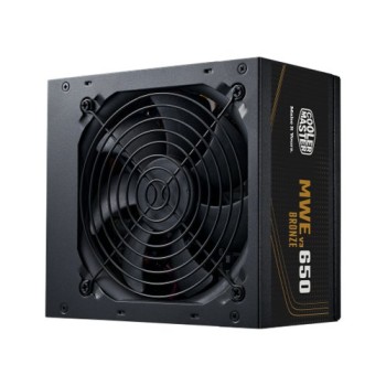 Fuente de Poder Cooler Master MWE BRONZE 650 V3 - 650W  - ATX - 24 Pin - 6 SATA - 80 Plus Bronze - MPE-6501-ACAAW-3BUS