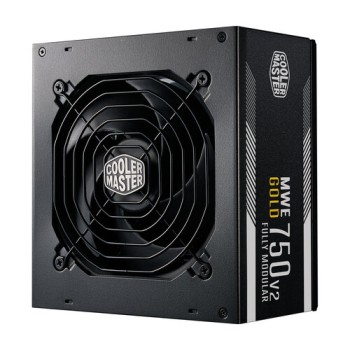 Fuente de Poder Cooler Master MWE GOLD 750 V2 - 750W - ATX - 24 Pin - 12x SATA - 80 Plus Gold - MPE-7501-AFAAG-3U2
