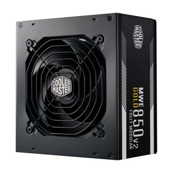Fuente de Poder Cooler Master MWE GOLD 850 V2 - 850W - ATX - 24 Pin - 12 SATA - 80 PLUS Gold - MPE-8501-AFAAG-3U2