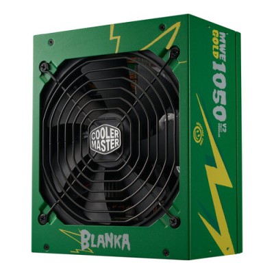 Fuente de Poder Cooler Master MWE GOLD 1050 V2 - 1050W - ATX - 24 Pin - 12 SATA - 80 PLUS Gold - MPE-A501-AFCAG-3VUS