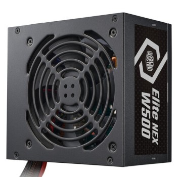 Fuente de Poder Cooler Master ELITE NEX WHITE 500 - 500W - ATX - 24 Pin - 5 SATA - 80 PLUS White - MPW-5001-ACAW-BUS