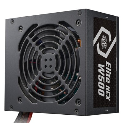 Fuente de Poder Cooler Master ELITE NEX WHITE 500 - 500W - ATX - 24 Pin - 5 SATA - 80 PLUS White - MPW-5001-ACAW-BUS Fuente de Poder Cooler Master ELITE NEX WHITE 500 - 500W - ATX - 24 Pin - 5 SATA - 80 PLUS White - MPW-5001-ACAW-BUS