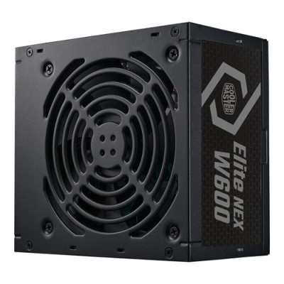 Fuente de Poder Cooler Master ELITE NEX WHITE 600 - 600W - ATX - 24 Pin - 5 SATA - 80 PLUS White - MPW-6001-ACAW-BUS Fuente de Poder Cooler Master ELITE NEX WHITE 600 - 600W - ATX - 24 Pin - 5 SATA - 80 PLUS White - MPW-6001-ACAW-BUS