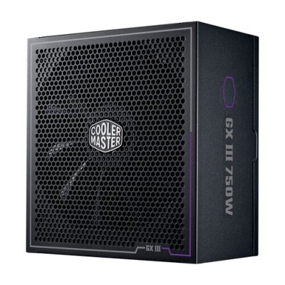 Fuente de Poder Cooler Master GX III Gold 750 - 750W - ATX - 24-pin - 8 SATA - 80 PLUS Gold - MPX-7503-AFAG-BUS Fuente de Poder Cooler Master GX III Gold 750 - 750W - ATX - 24-pin - 8 SATA - 80 PLUS Gold - MPX-7503-AFAG-BUS