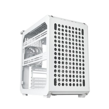 Gabinete Gamer Cooler Master QUBE 500 Flatpack - Media Torre - ATX/Micro ATX/ITX/E-ATX - 1 Ventilador - Panel Lateral - Blanco - Q500-WGNN-S00