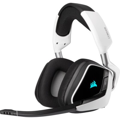 Diadema Corsair VOID RGB ELITE Wireless - Inalámbrico - USB - Blanco - CA-9011202-NA