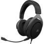 Diadema Gamer Corsair HS60 HAPTIC - Alámbrico - USB - Micrófono - Negro - CA-9011228-NA