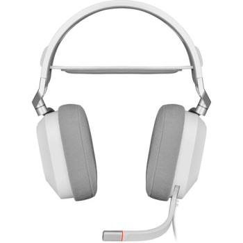 Diadema Gamer Corsair HS80 RGB USB - Alámbrico - Micrófono - Blanco - CA-9011238-NA
