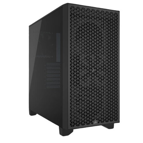 Gabinete Gamer Corsair 3000D AIRFLOW - Media Torre ATX - Panel Lateral de Vidrio - 3 Ventiladores