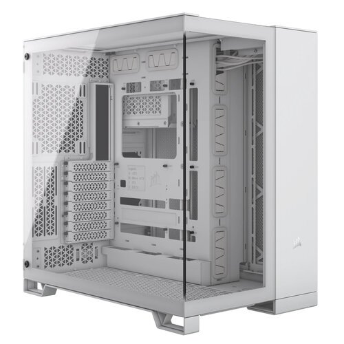Gabinete Gamer Corsair 6500X Media Torre Blanco - Compatible E-ATX/ATX/Micro ATX/Mini ITX - CC-9011258-WW