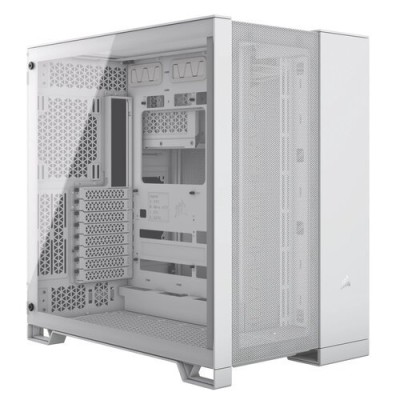 Gabinete Gamer Corsair 6500D AIRFLOW - Media Torre - ATX - Panel Lateral - Blanco - CC-9011260-WW