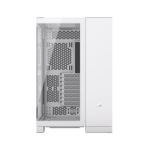 Gabinete Gamer Corsair iCUE LINK 6500X RGB - Media Torre ATX Blanco - CC-9011270-WW